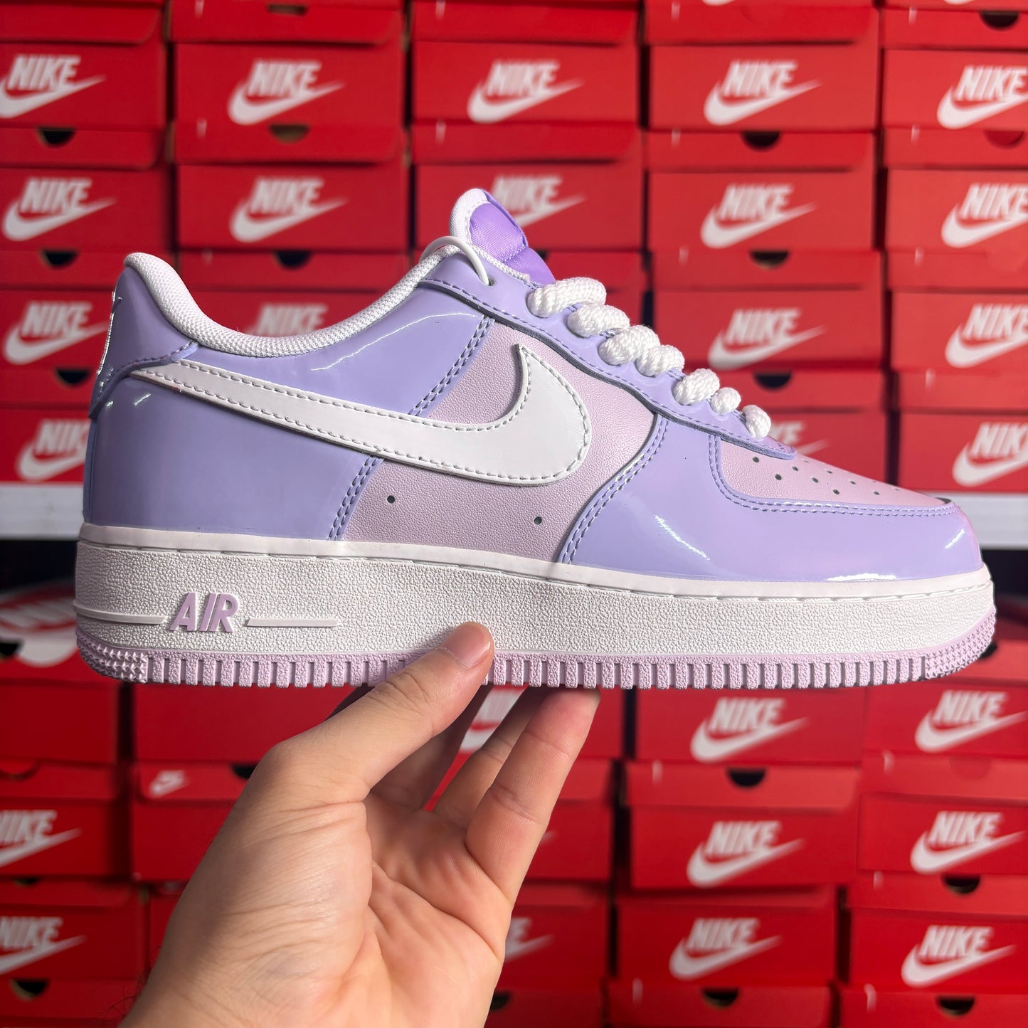 Nike Air Force 1 '07 LV8 Hydrangeas Uomo Donna Sneakers Bianche