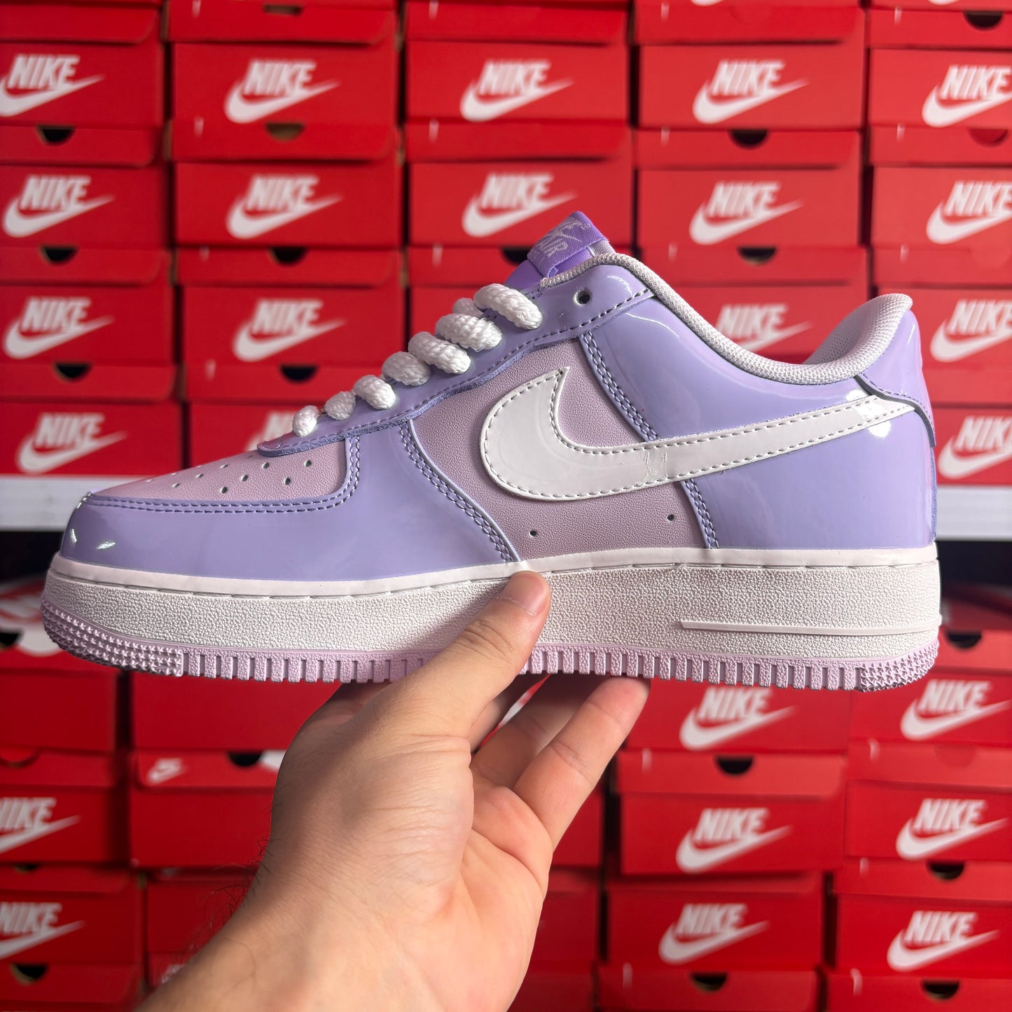 Nike Air Force 1 '07 LV8 Hydrangeas Uomo Donna Sneakers Bianche