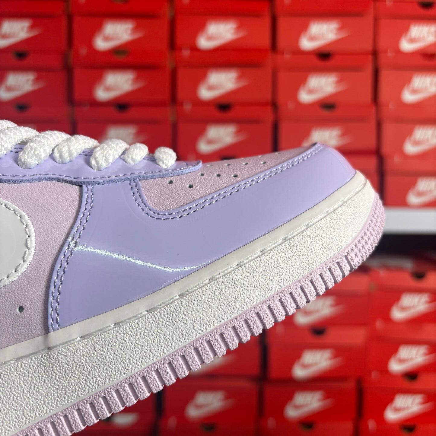 Nike Air Force 1 '07 LV8 Hydrangeas Uomo Donna Sneakers Bianche