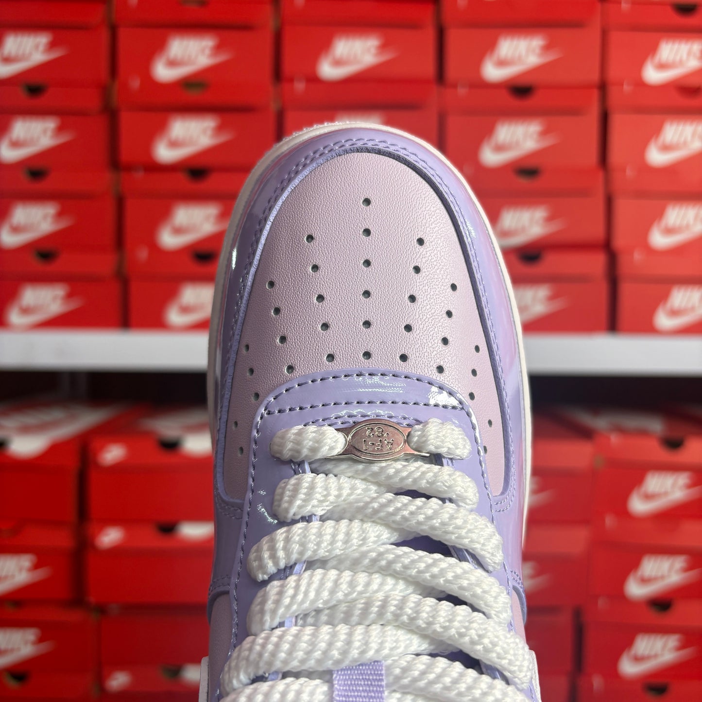 Nike Air Force 1 '07 LV8 Hydrangeas Uomo Donna Sneakers Bianche