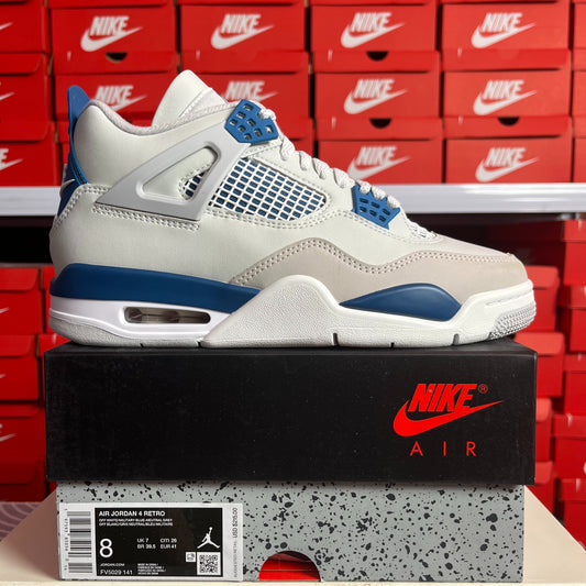Nike Air Jordan 4 Retro OG Military Blue – Sneakers Uomo Donna