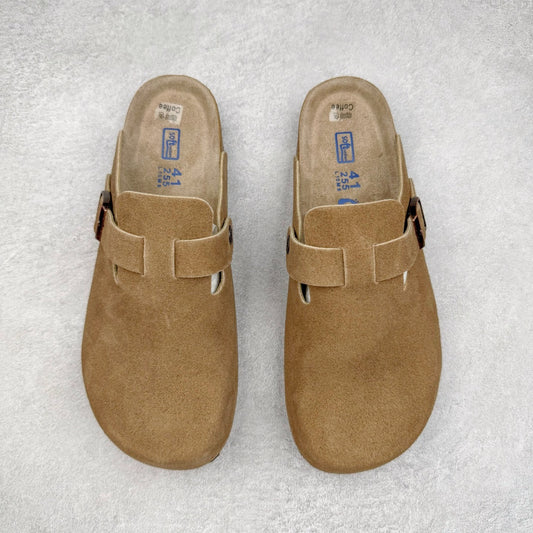 Birkenstock Boston con Plantare Morbido – Zoccoli Unisex Comfort in Pelle