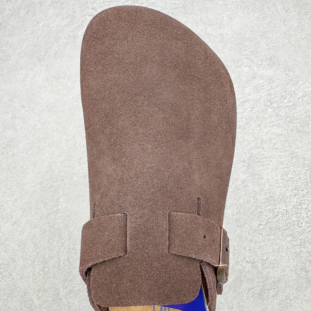 Birkenstock Boston con Plantare Morbido – Zoccoli Unisex Comfort in Pelle