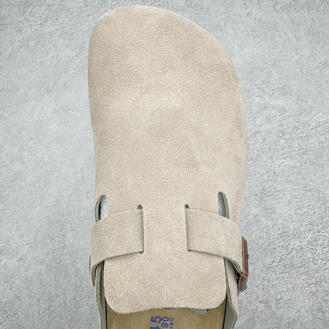 Birkenstock Boston con Plantare Morbido – Zoccoli Unisex Comfort in Pelle