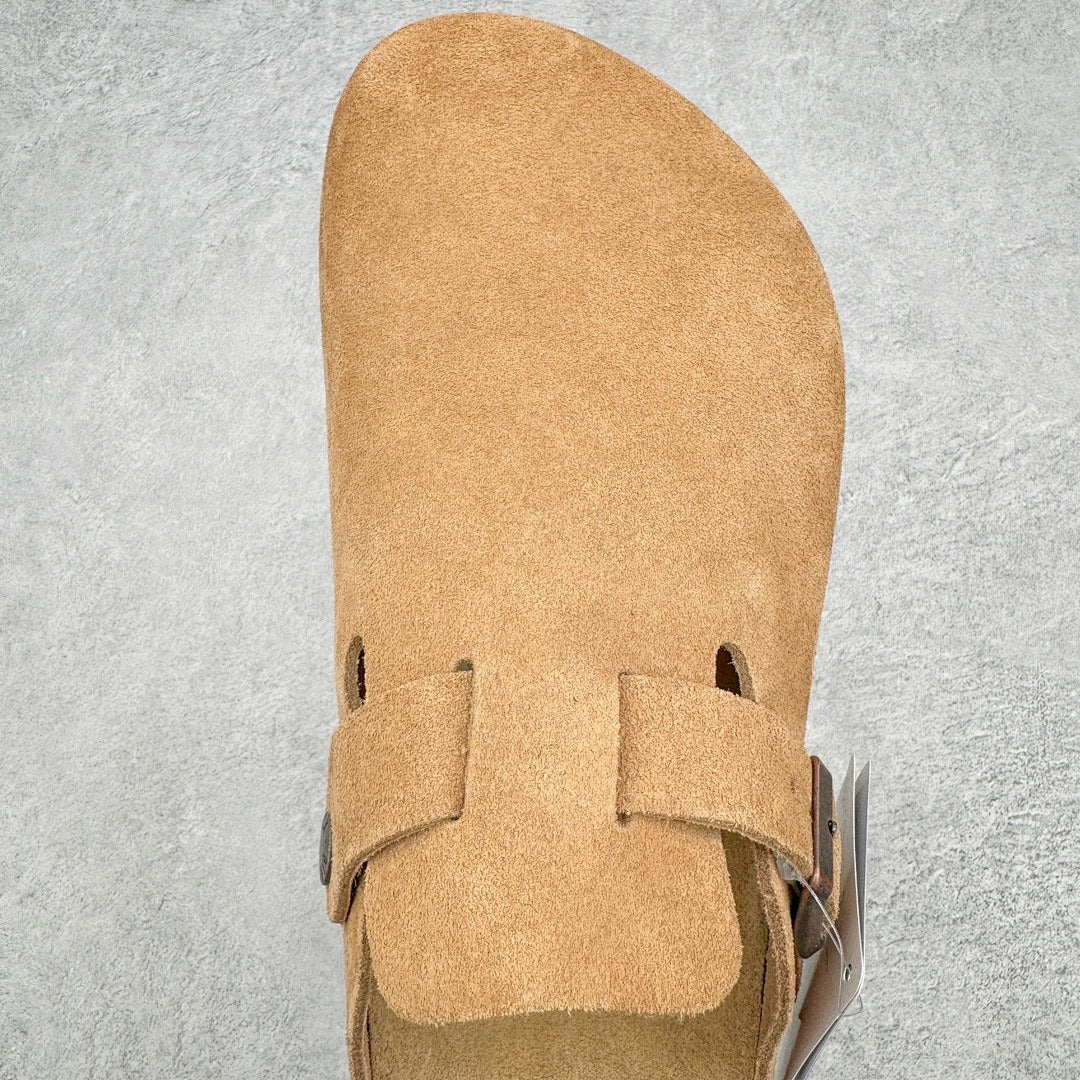 Birkenstock Boston con Plantare Morbido – Zoccoli Unisex Comfort in Pelle