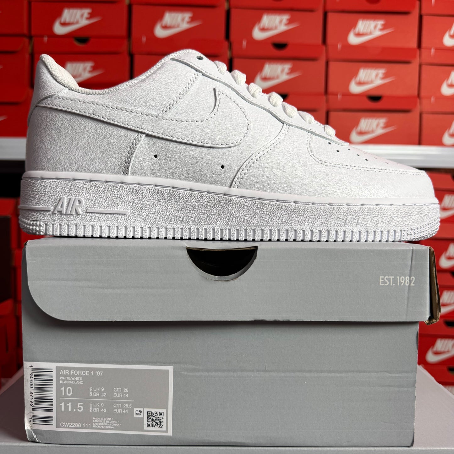Nike Air Force 1 '07 White Uomo Donna Sneakers Bianche