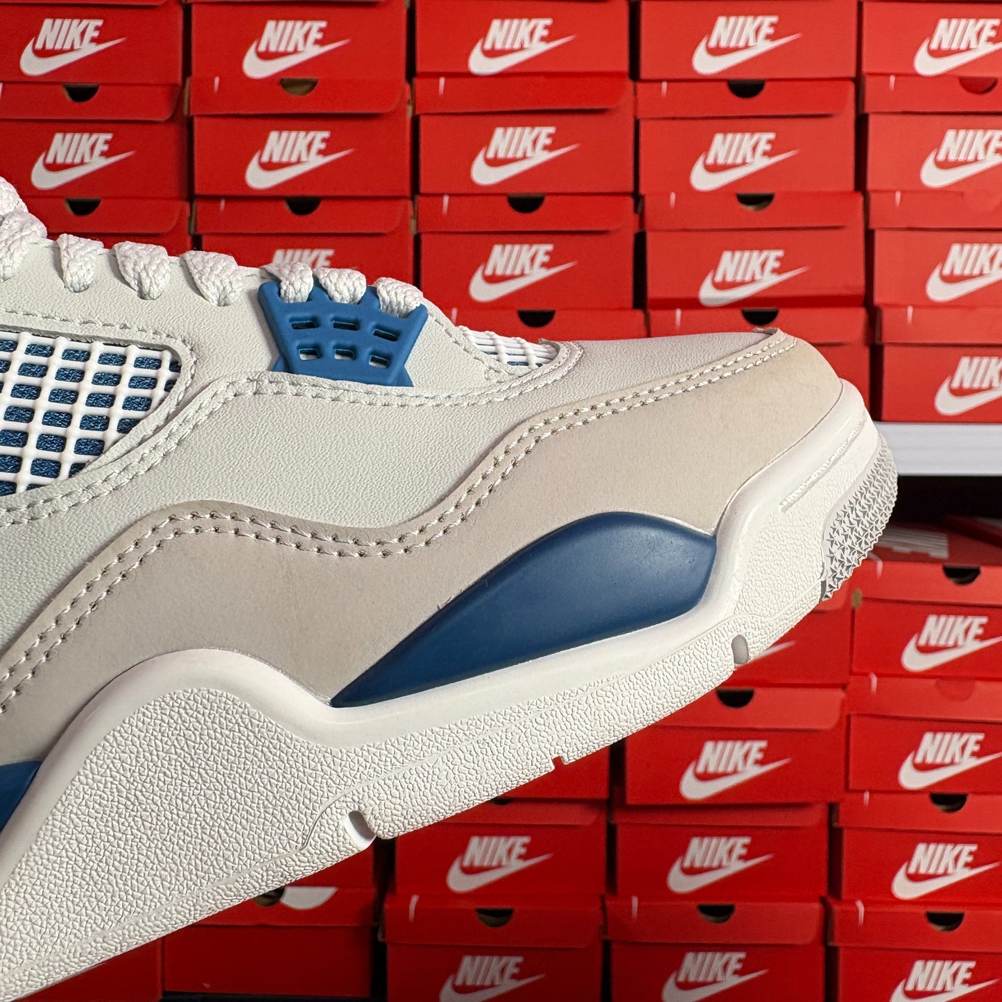 Nike Air Jordan 4 Retro OG Military Blue – Sneakers Uomo Donna