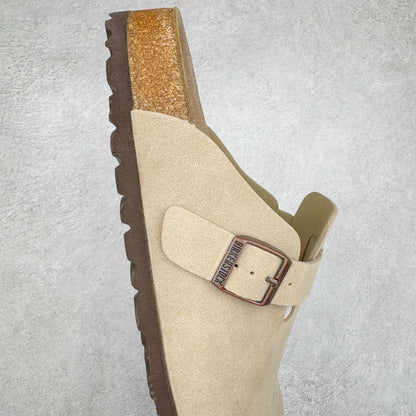 Birkenstock Boston con Plantare Morbido – Zoccoli Unisex Comfort in Pelle