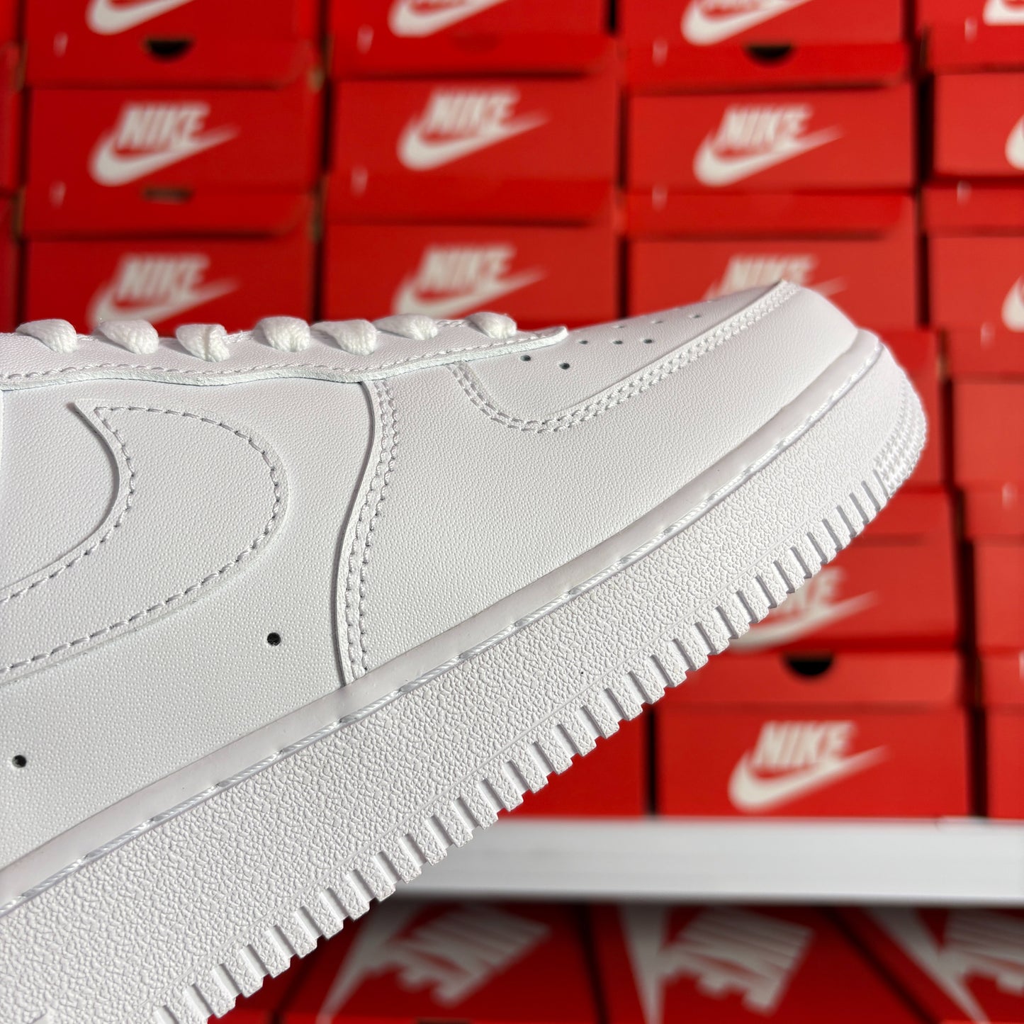 Nike Air Force 1 '07 White Uomo Donna Sneakers Bianche