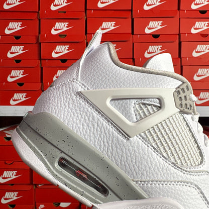Nike Air Jordan 4 Retro White Oreo Sneakers Uomo Donna