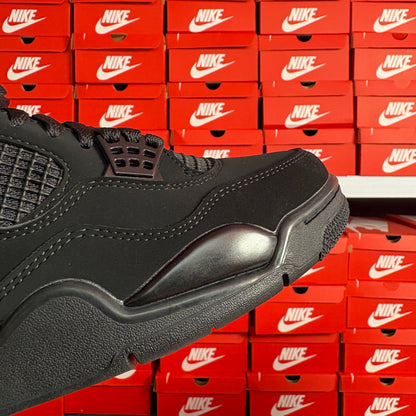 Nike Air Jordan 4 Retro Black Cat Scarpe Sneakers Uomo Donna Nero
