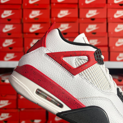 Nike Air Jordan 4 Retro Red Cement Sneakers Uomo Donna