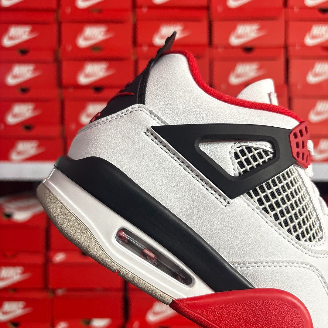 Nike Air Jordan 4 Retro Fire Red Scarpe Uomo Donna