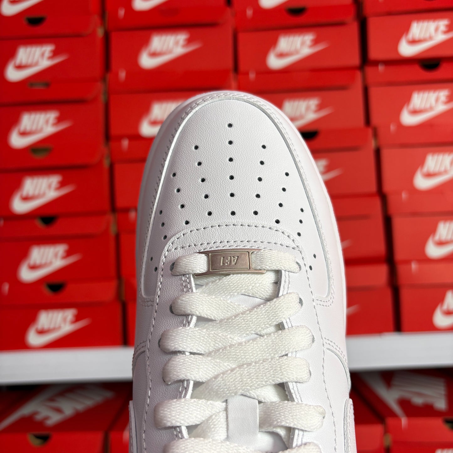Nike Air Force 1 '07 White Uomo Donna Sneakers Bianche