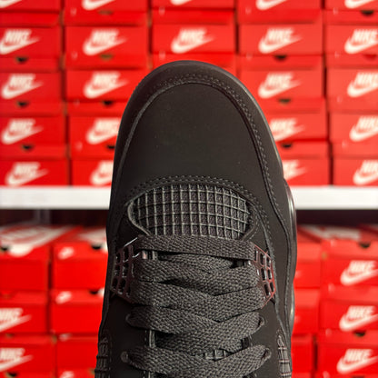 Nike Air Jordan 4 Retro Black Cat Scarpe Sneakers Uomo Donna Nero