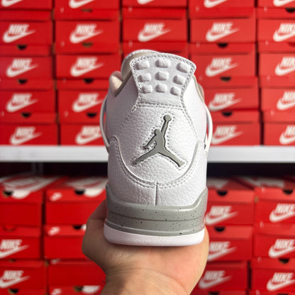 Nike Air Jordan 4 Retro White Oreo Sneakers Uomo Donna