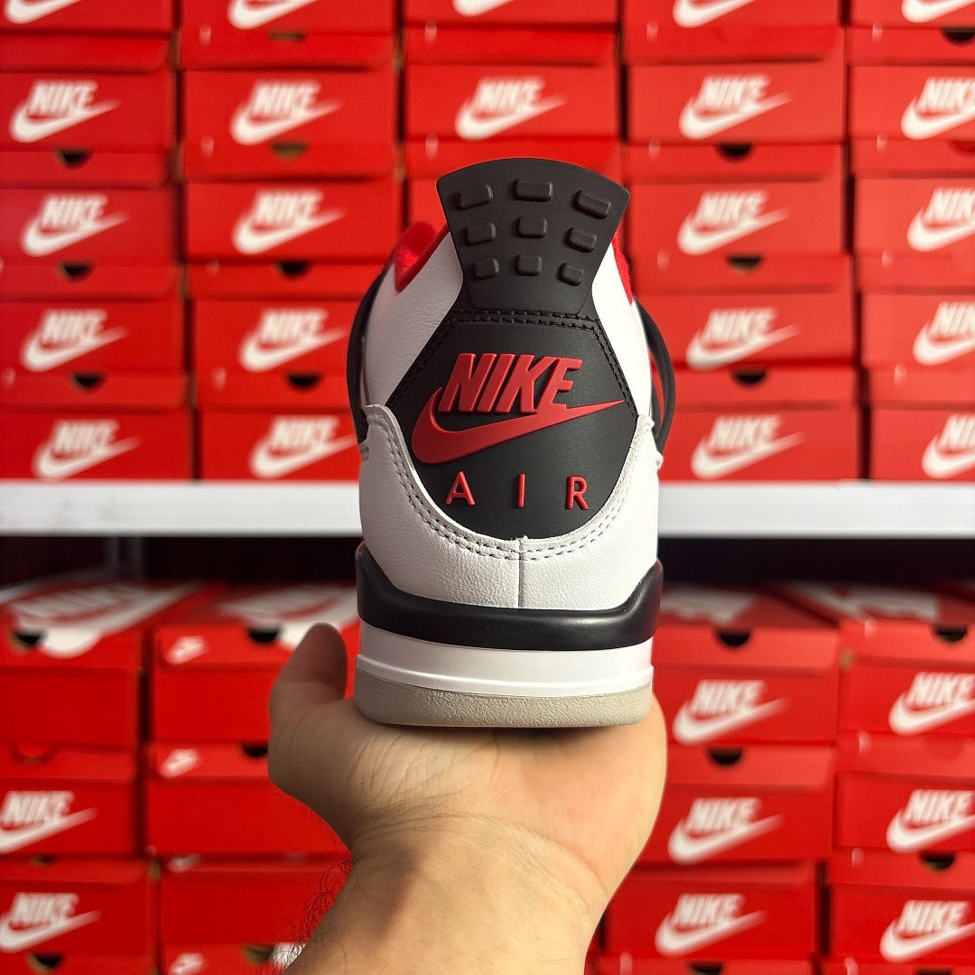 Nike Air Jordan 4 Retro Fire Red Scarpe Uomo Donna