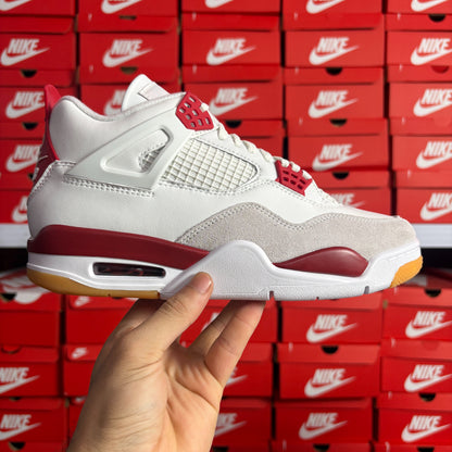 Nike SB x Air Jordan 4 Retro SP Varsity Red Scarpe Sneakers Uomo Donna